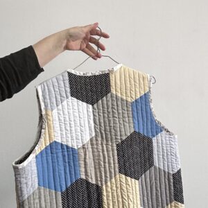 Kamizelka patchworkowa Hexagons
