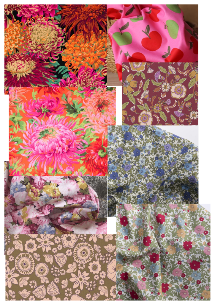 Mood board. Zaczynam od stworzenia modelu, który potem rozbudowuję o kolejne kolory. To zupełnie inaczej wygląda na żywo niż na wizualizacji.
